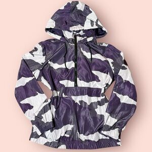 Wild Fable Women's Purple Camo Windbreaker‎ Jacket Size M